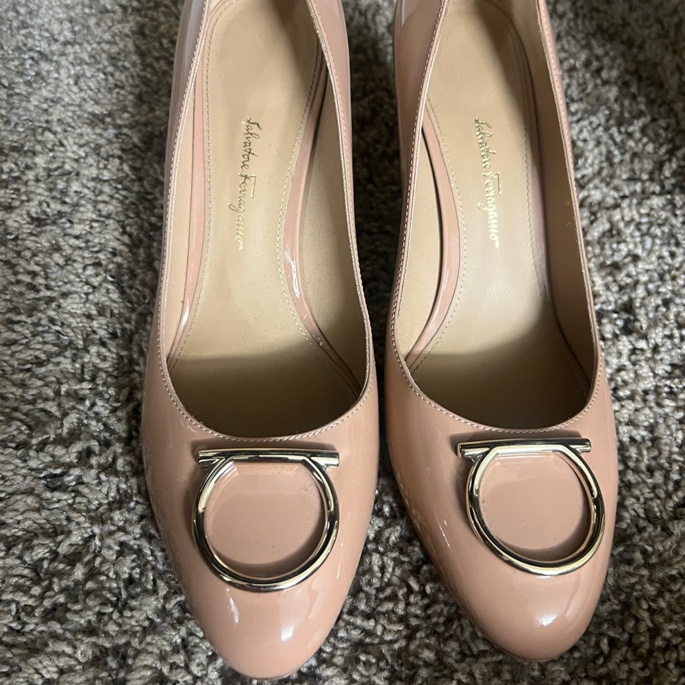 salvatore ferragamo worn once